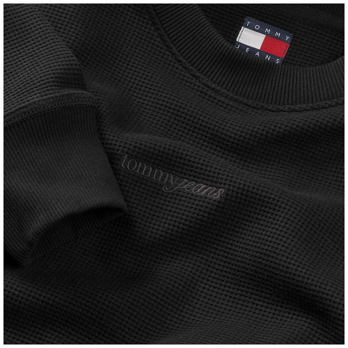 Tommy Hilfiger Ανδρικό φούτερ Relax Waffle Script Crew